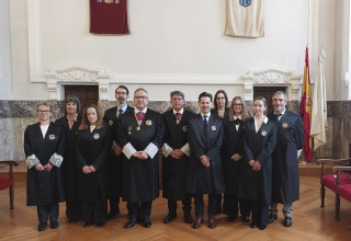 El TSXG acoge la jura de la 47ª promoción interna de cuatro letradas y un letrado de la Administración de Justicia 